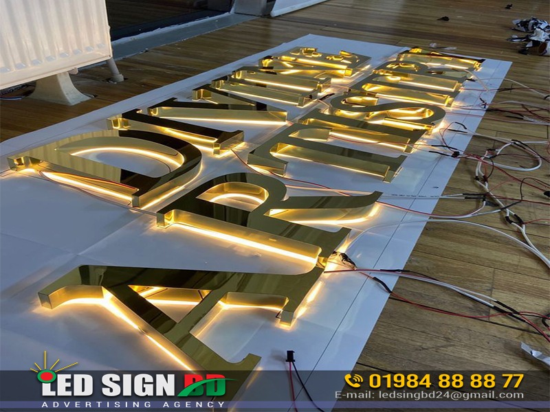 Digital sign board in Dhaka