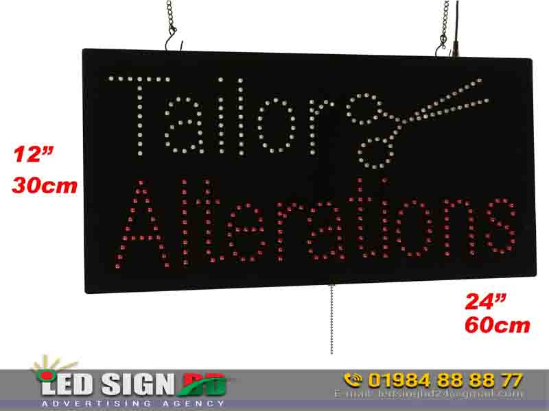 Tailor Shop Led Sign, Tailor Neon Sign, Clothes Led Light, Clothing Store Neon Light, Fashion Stylist Room Wall Decor, Boutique Neon Light