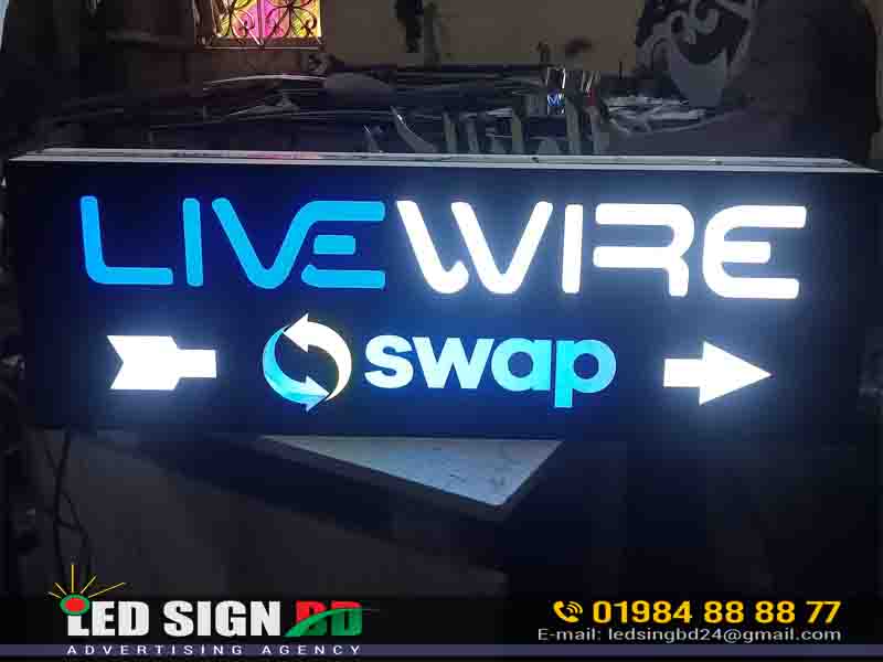 Box LED Nameplate