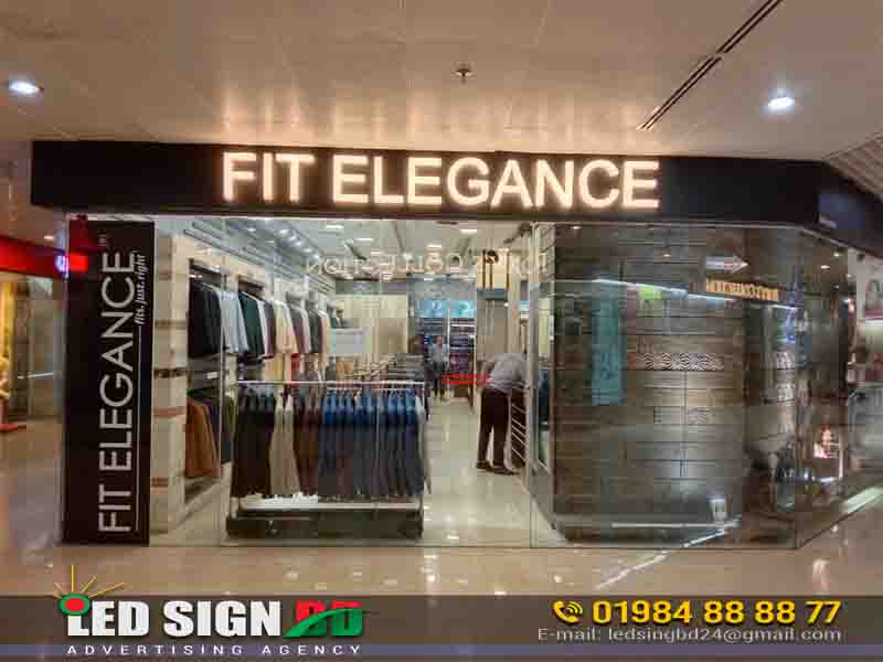 Clothes store name sign boards ideas