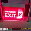 Exit LED Directional Nameplate