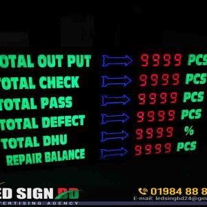 LED Countdown Display Board