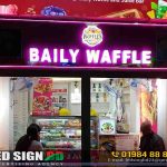 LED Signboard for Baily Waffle Shop Sign