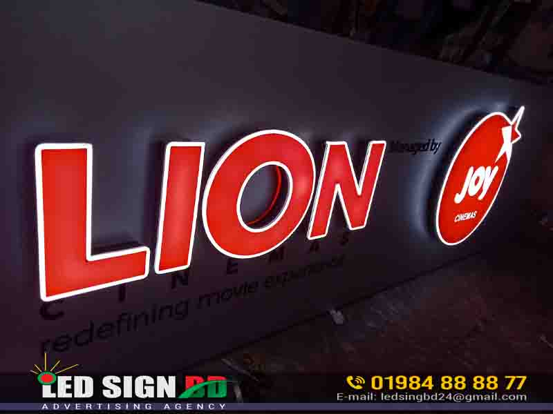 LED Signboard for Lion Company