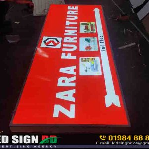 LED Signboards for Zara Furniture