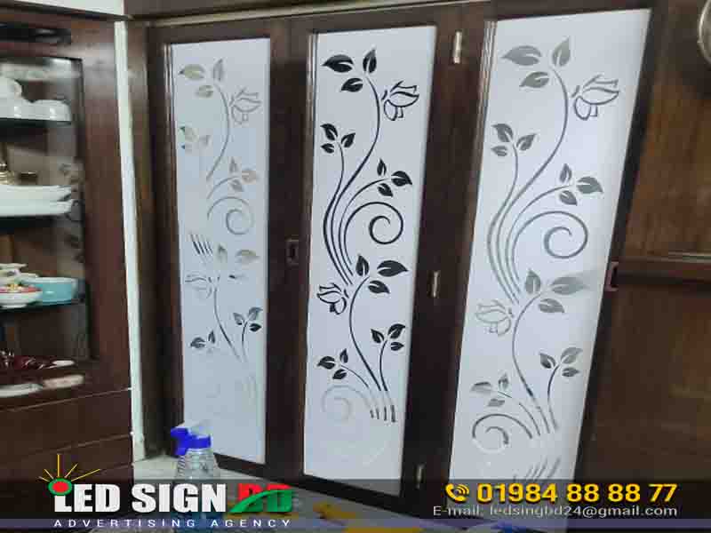 door sticker decal