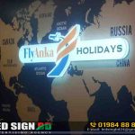 3D LED Sign Board