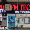 Acrylic led name plate