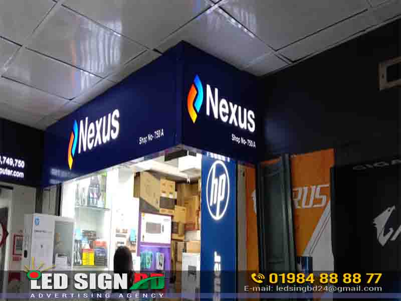 Acrylic Storefront House Name Plate