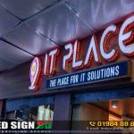 Bangla letter sign board