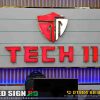 flat letter glowing sign board (3)