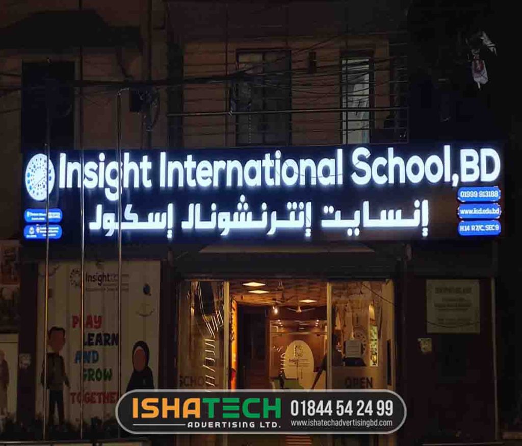 3D Channel Letters LED signboards