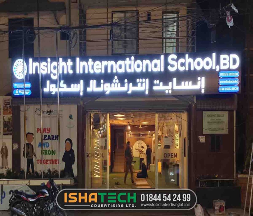 3D Channel Letters LED signboards