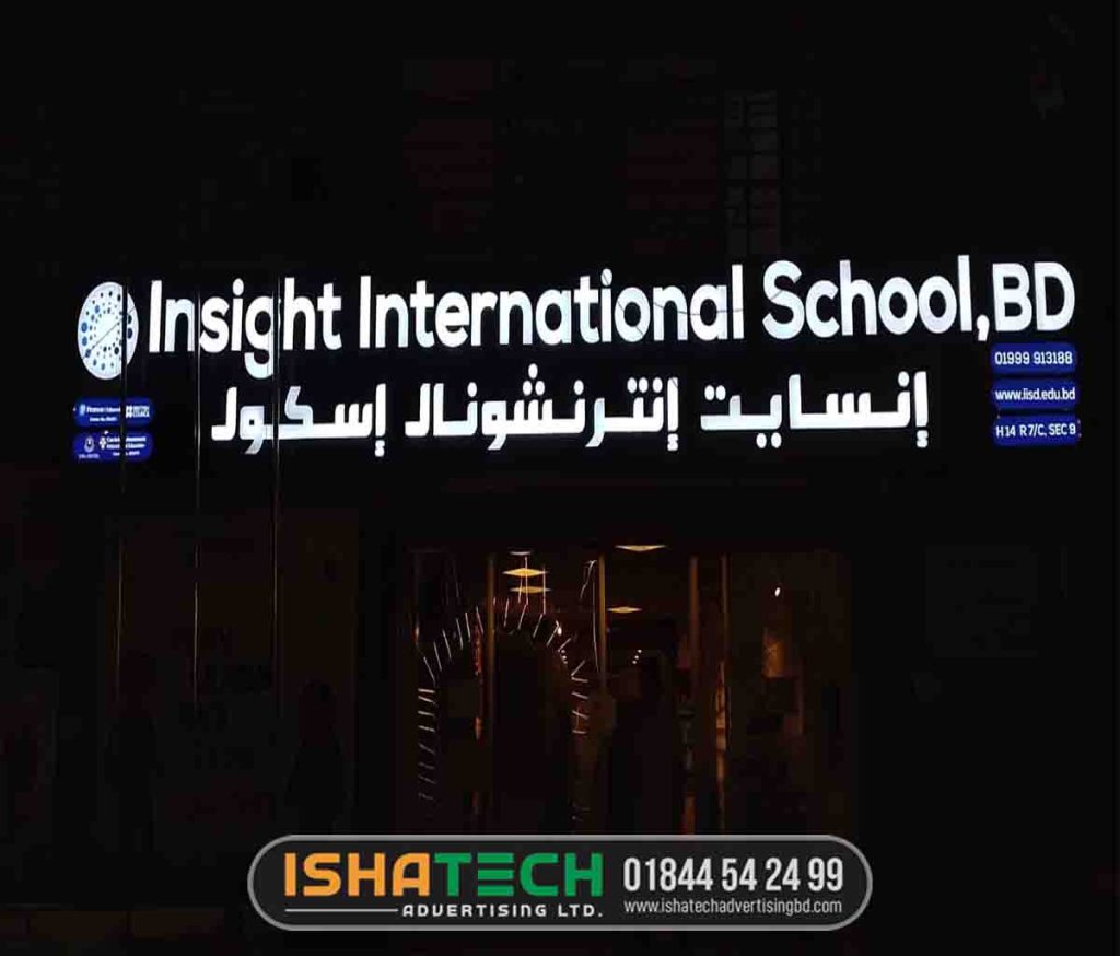 3D Channel Letters LED signboards