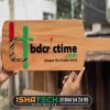 Acrylic with wooden nameplate for BDCricTime
