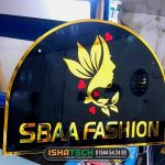 Spa Parlor and Fashion House Nameplate