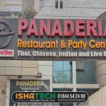 Acrylic Letters for Restaurant and Party Center
