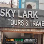 Acrylic OOH Advertising Signboards