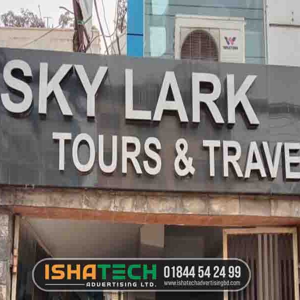 Acrylic OOH Advertising Signboards