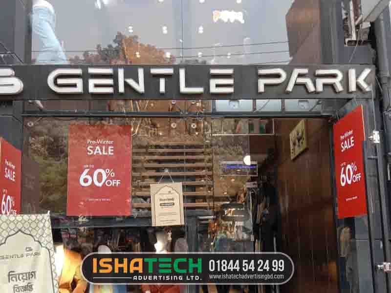 Acrylic house name plate design