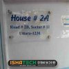 Glass Nameplate for Home