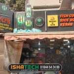 Restaurant Signboard with Brand Logo