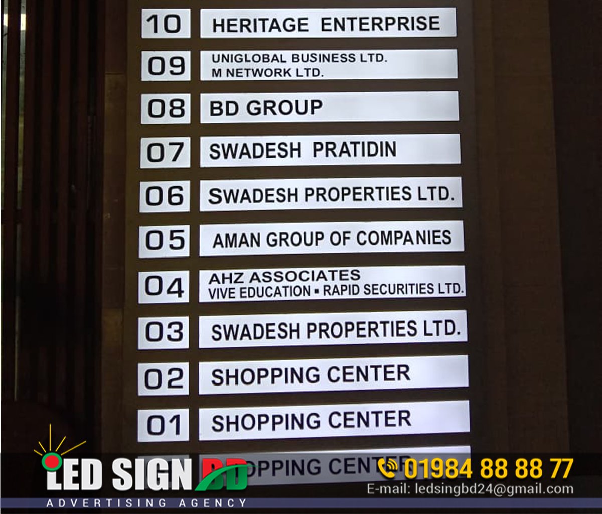 Floor Directional Signage Design Making Installation 2026