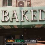 Outdoor ACP LED shop sign board