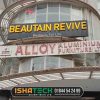 Outdoor branding acrylic sign board